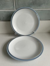 2 x DENBY BLUE Jetty tea plate