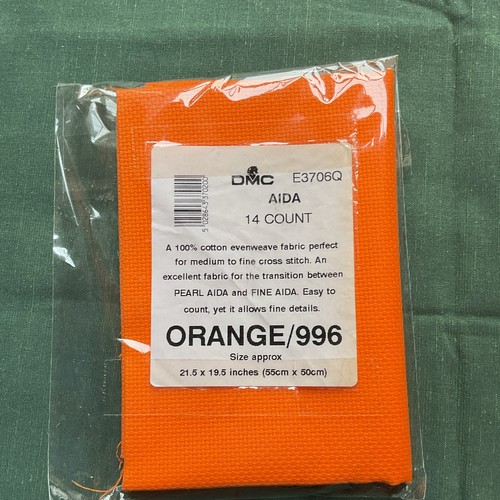 Dmc count orange cotton - orange,