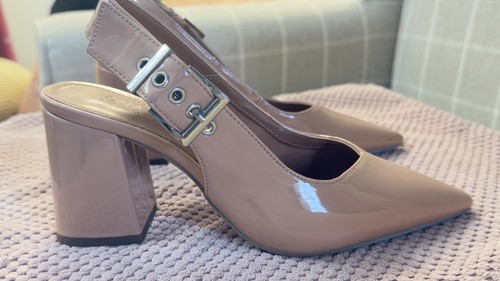 Stradivarius nude heeled - stradivarius, shoes