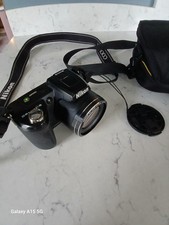 Nikon COOLPIX L110 12.0MP Digital Bridge Camera 15x Optical Zoom Black - Tested