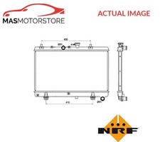 ENGINE COOLING RADIATOR NRF 53121 A NEW OE REPLACEMENT