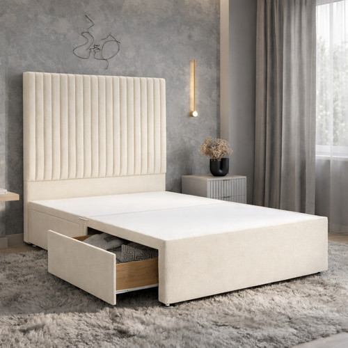 Reinforced divan bed - divan, with