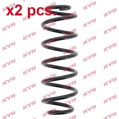 Pcs rear coil springs - x2,