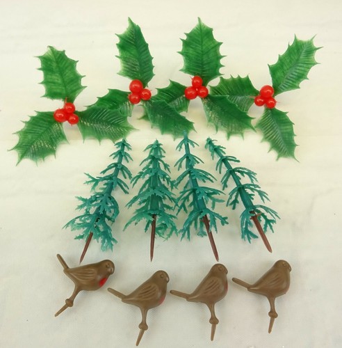 Christmas cake decorations - christmas,