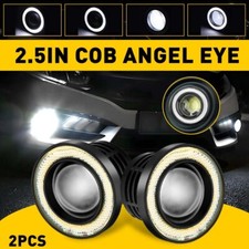 Pair White 2.5'' Angel Eyes