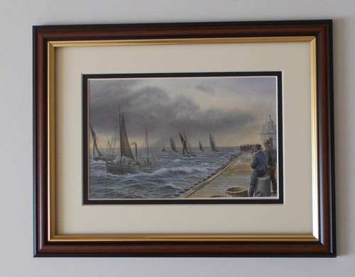Framed print gorleston - print,