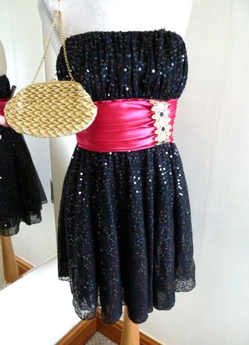 Vintage 80s sequin mini - mini, prom