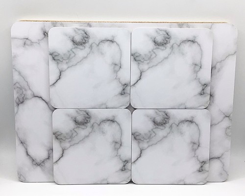 Marble effect placemat and - marble,