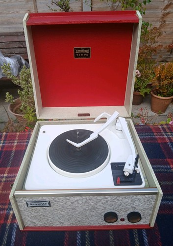 Dansette tempo portable record - portable,