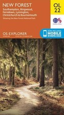 OS Explorer OL22 New Forest