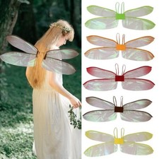 Colorful Dragonfly Butterfly Wing Kid Fairies Costume Accessory