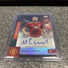Michael Carrick Autograph