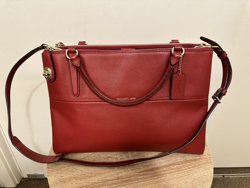 Coach red medium bag - coach,