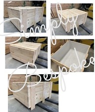 Wooden pallet boxes container - wooden,