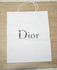 DIOR Gift Bag White with Black