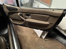 BMW E36 Z3 LEATHER DOOR CARDS LEFT AND RIGHT SIDE BEIGE