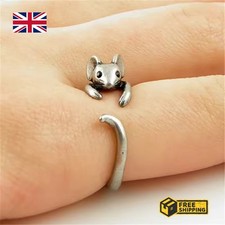 Vintage Mouse Animal Ring for