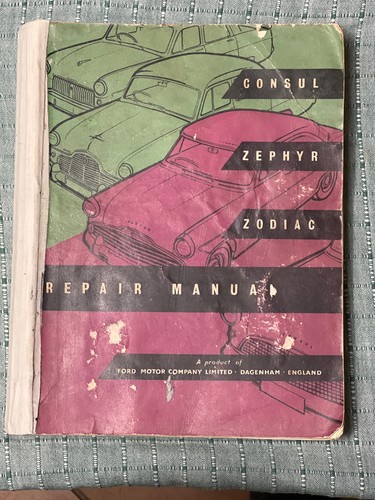 Ford consul zephyr zodiac - consul,