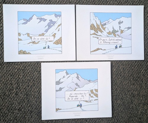 Tintin tibet set - au,