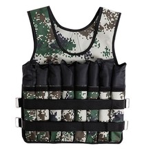 Weighted vest 15kg camo - vest, 15kg,