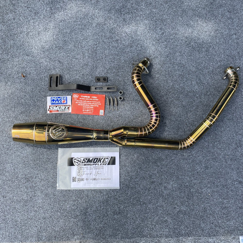 Custom exhaust into - exhaust, 2