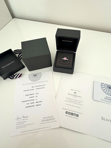 Beaverbrooks 18ct white gold - beaverbrooks,