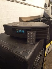 BOSE Wave Radio CD Player AWRC3G Compact Audio System, Black with remote 