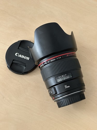 Canon 35mm l usm - l, lens