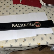 BACARDI Rubber bar mats drip mat bar runner spill mat beer coasters