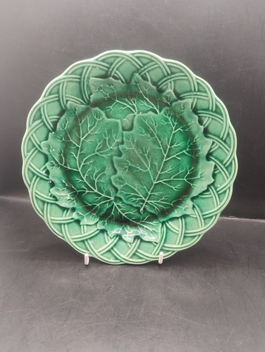 Antique green majolica style - antique,