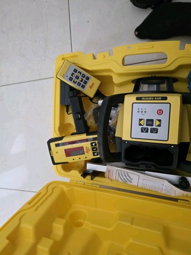 Leica rugby 640 rotary laser - leica,