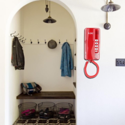Mini wall phone mountable - wall,