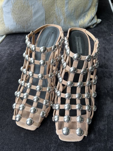 Alexander wang studded - wang, tan