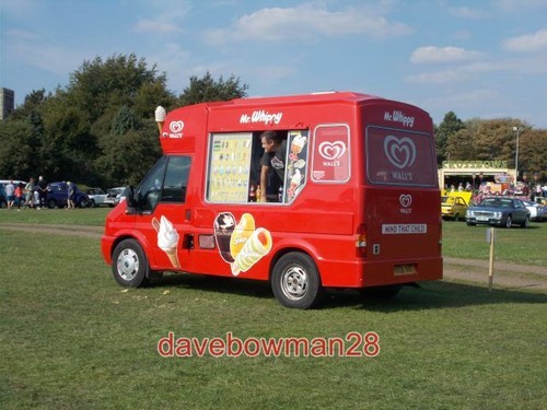 Photo ice cream - cream, van