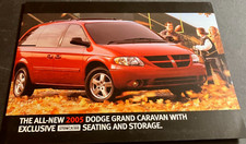 2005 Dodge Grand Caravan - Original 8-Page Dealer Brochure - LENTICULAR INSERT *