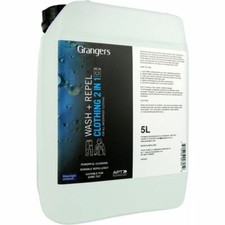 Grangers Wash and Repel 2 in 1 Clothing Cleaner Water Proofer Gore-Tex 5 L Litre