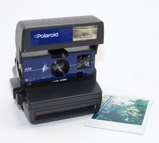 Polaroid 636 Pulse Instant Camera with box/manual: Tested with modern 600 film