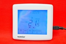 Heatmiser PRTHW-WTS Wireless Touchscreen Programmable Thermostat - No Backplate