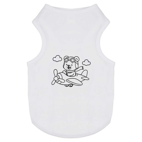 Teddy bear pilot pet dog - pet, /