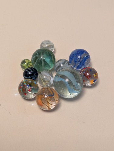 Group antique glass - group, of