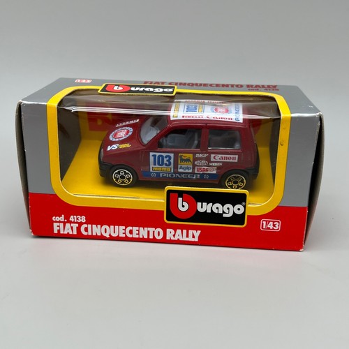 Bburago fiat cinquecento - bburago,