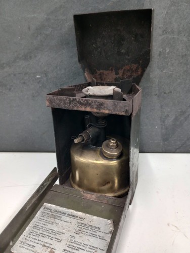 Military issued stove gasoline - military,