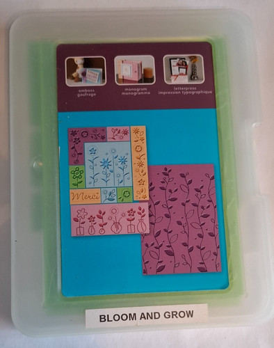 Cricut cuttlebug die - die, pack