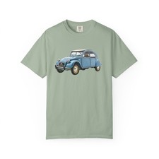 Vintage Blue Citroën 2CV Car
