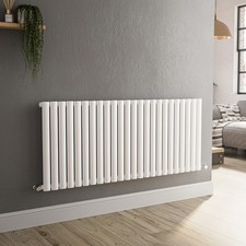 Sorrento White Horizontal Oval