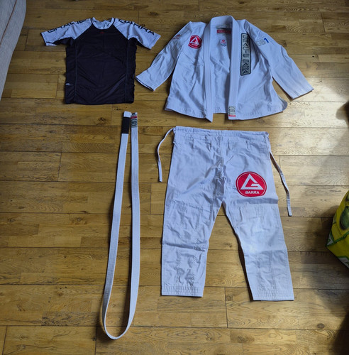 Gracie barra bjj white - gracie, a1