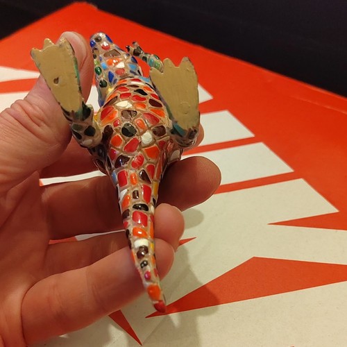 Mosaic dinosaur statue small - mosaic,