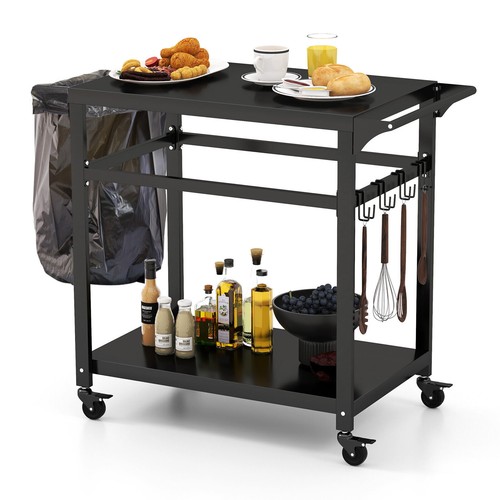 Outdoor grill cart - grill, pizza