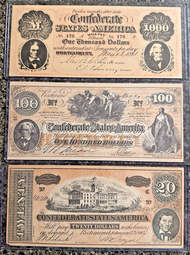 Lot confederate states of - of,