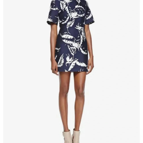 Adam lippes floral dress - dress-, size